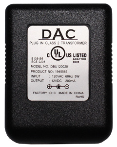 DACPS A/C Adapter