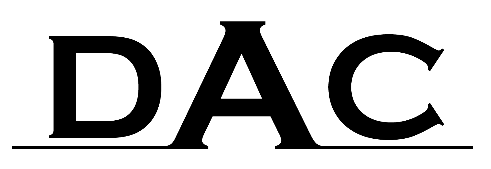 Black DAC Logo